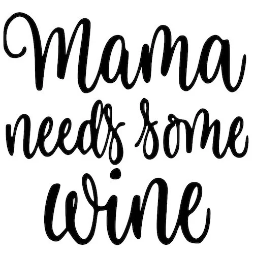 Mama needs shop some wine sweater